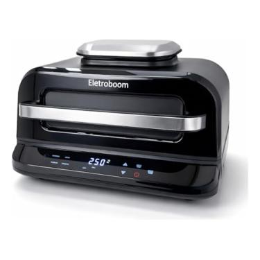 Imagem de Fritadeira Elétrica Air Fryer Painel Digital Multifuncional Preto 127v