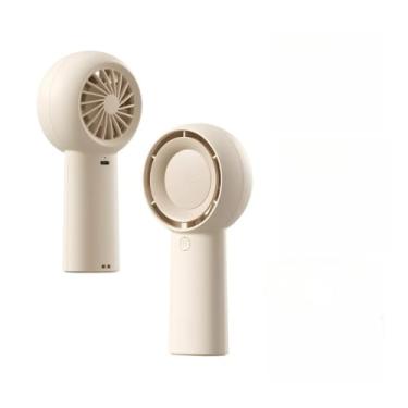 Imagem de Ventilador Portátil de Mão Turbo USB Recarregável 4000Ah Silenciso Duração de 16Horas (Marom-4000mah)
