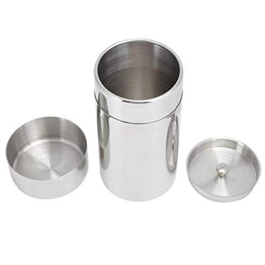 Imagem de Dioche Jarra de Armazenamento de chá de Aço Inoxidável, Recipiente Selado para Grãos de café, Folhas de chá, Leite Em pó 304, Espelho de Qualidade Alimentar, Polido, à Prova de (Tamanho grande 550ML)