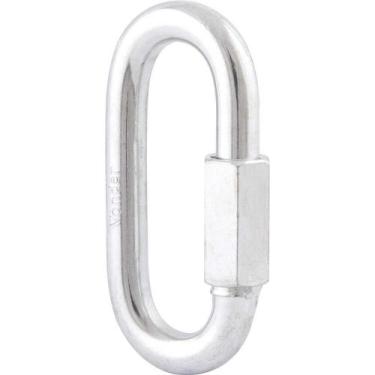 Imagem de Mosquetão Reto com Rosca, 3/8", Vonder OstenVonder