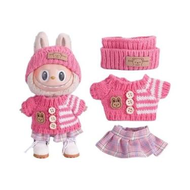 Imagem de Conjunto De Roupa E Sapatos Para Boneca Labubu De 17cm, Acessórios DIY