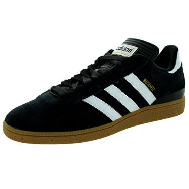 Imagem de adidas Originals Busenitz Tênis masculino, preto/branco/ouro metálico, 42, Preto/branco/ouro metálico., 42