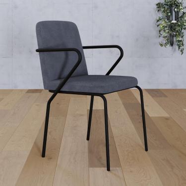 Imagem de Cadeira Bloom Fixa C-4 Pes C-braco 490x580x850 Mm C-1 Un Boucle Nuvem Boucle Nuvem