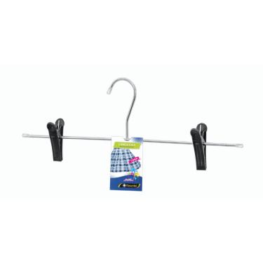 Imagem de Cabide de Saia e Shorts Cromado Organização Roupa Armario