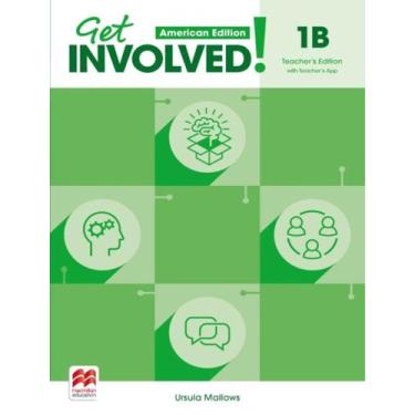Imagem de Livro - Get Involved! 1B TeacherS & App - American, 1, 21 x 29.7
