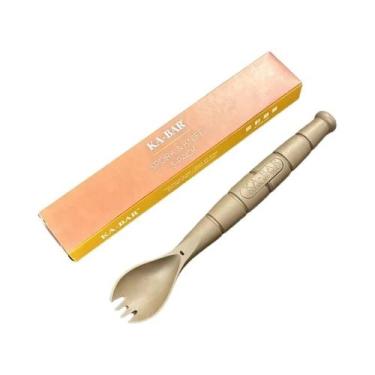 Imagem de Conjunto De Talheres Táticos Mini EDC, Garfo, Colher E Faca, Equipamen