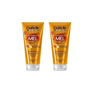 Imagem de Oleo Capilar Dabelle Creme 190Ml Milagres Do Mel - Kit C/2Un