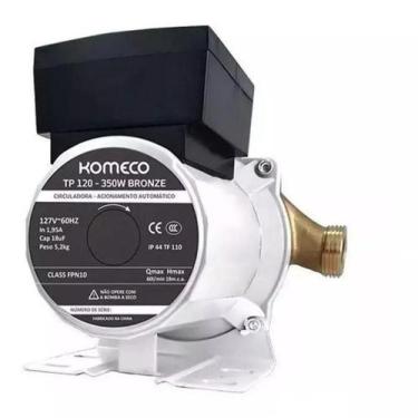 Imagem de Mini Bomba Circuladora De Água TP120 G1 Bronze - Komeco - 127V