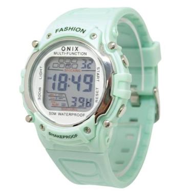 Imagem de Relógio Menina Onix Digital IT610 Verde  Cronômetro, Alarme, Calendári
