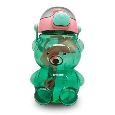 Imagem de Garrafa Urso com Alça VerdeQE - Nilo-imports