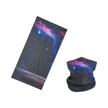 Imagem de Bandana De Ciclismo Unissex Com Estampa De Estrelas, Sem Costura, Prot