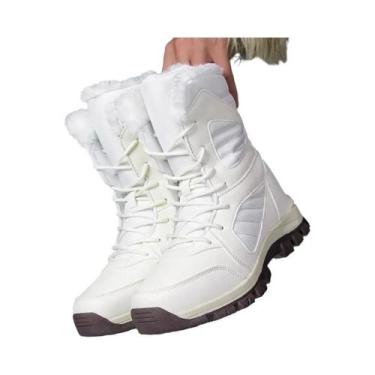 Imagem de Botas De Inverno Masculinas Para Neve, Antiderrapantes, Quentes, Com F