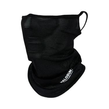 Imagem de Máscara Facial Respirável Com Proteção UV, Lenço De Verão Em Seda Gela