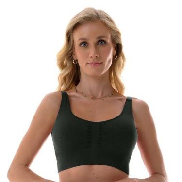 Imagem de Sutiã Comfort Anatômico Alças Reguláveis Bojo Removível sem Costura Pr