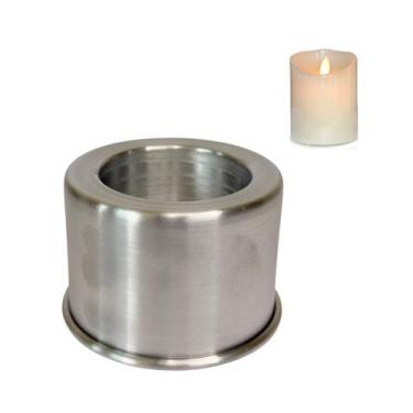 Imagem de Forma Molde em Alumínio para Vela Tipo Luminária Artesanato - Global, 