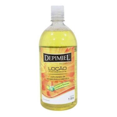 Imagem de Loção Pré Depilatório Depimiel Calêndula Limpa E Suaviza 1L