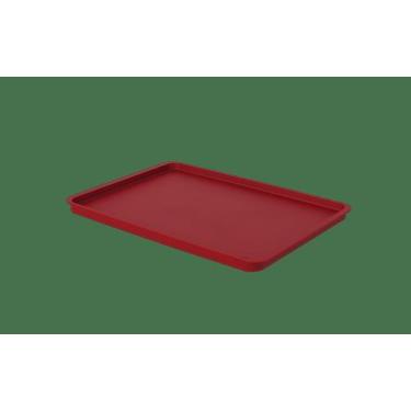 Imagem de Bandeja Slim Coza Casual 34,6 x 24,5 x 1,5 cm Vermelho Bold