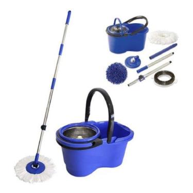 Imagem de Mop esfregao pro balde com centrifuga 380898 perfect