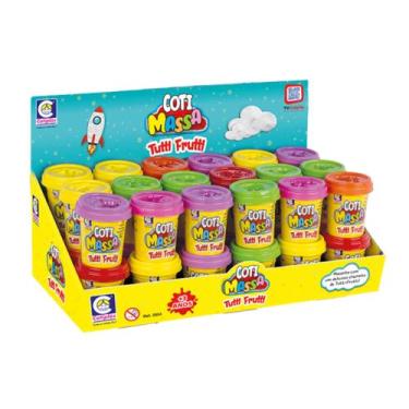 Imagem de COMP Brinquedo Massinha Cotti Massa Tutti Frutti Caixa Display com 36 