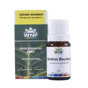 Imagem de Óleo Essencial de Gerânio Bourbon (Pelargonium Graveolens) - WNF