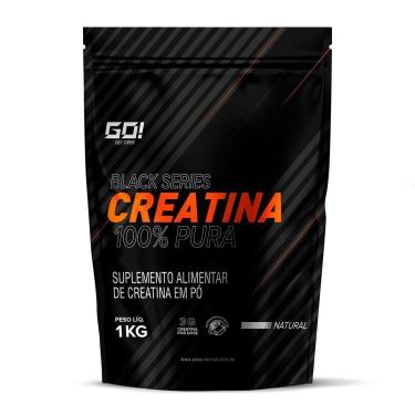 Imagem de Creatina Monohidratada 100% Pura 1Kg Refil  –  GO NUTRITION-Unissex