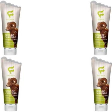 Imagem de Creme Relaxante Fashion Sebo de Carneiro Bisnaga 200ml Kit 4 Unidades