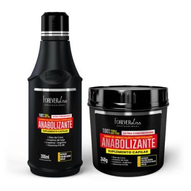 Imagem de Kit Anabolizante Capilar Força E Nutrição Forever Liss, U