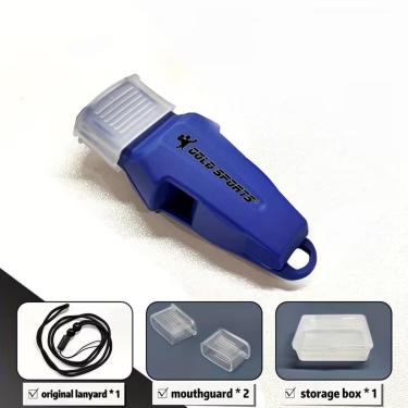 Imagem de Apito Gold Sports Whale Pro c/ Bocal de Silicone e Cordão de Pescoço - Alta Intensidade...