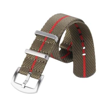 Imagem de Pulseira De Relógio De Nylon De Alta Densidade À Prova d'Água E Suor P