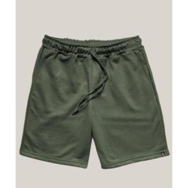 Imagem de Bermuda Moletom Masculina Verde WSS Brasil-Masculino