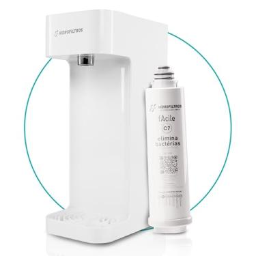 Imagem de Hidrofiltros - Purificador de Água Facile com Refil C7 Elimina 99,9% das Bactérias Cor Branco Hidrofiltros