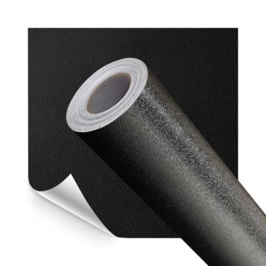 Imagem de Adesivo Vinilico Lavavel Texturizado Casca Preto 200x60cm - Open Star,