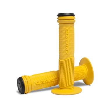 Imagem de Manopla Punho Titanium Bike Com Ponteira - Circuit Equipment, Amarelo