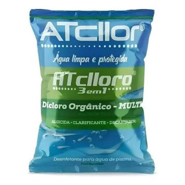 Imagem de ATCLLOR Limper 1kg Cloro 3 em 1 organico