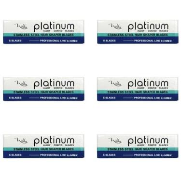 Imagem de Kit Lâmina Para Navalhete Vikky Platinum C/6