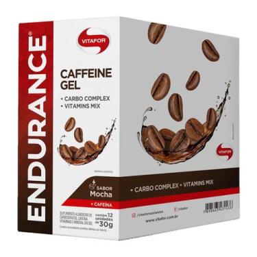 Imagem de Endurance Caffeine Gel - 12 Sachês 30g Mocha - Vitafor
