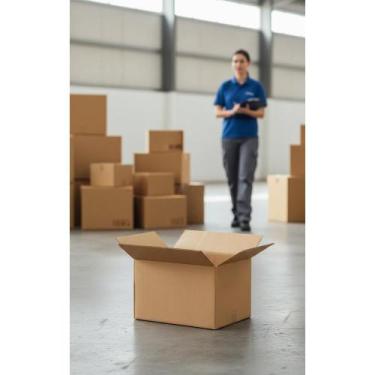 Imagem de 2x 50 Caixas Papelão 19x12x12cm Envio Seguro Organização - Congratulat