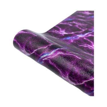 Imagem de Vinil De Transferência Térmica PU HTV Com Glitter Em Cores Sortidas Pa