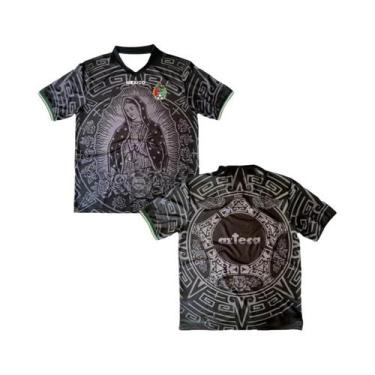 Imagem de Camisa De Futebol Infantil MEXICO GUADALUPE, T-Shirt De Verão Para Tre