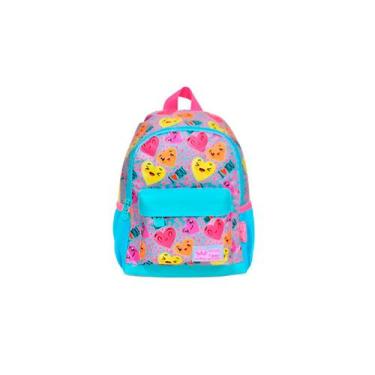 Imagem de Mochila Infantil Estampas Divertidas Escola Estampa: Coração F102 - GX