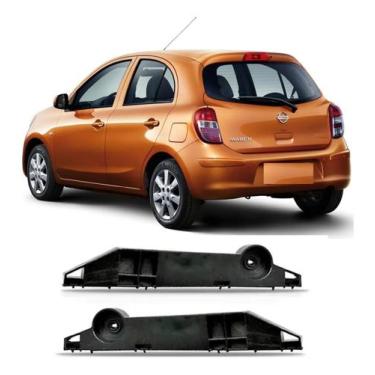 Imagem de Suporte Guia Parachoque Traseiro March 2010 2011 2012 2013 2014 - Univ