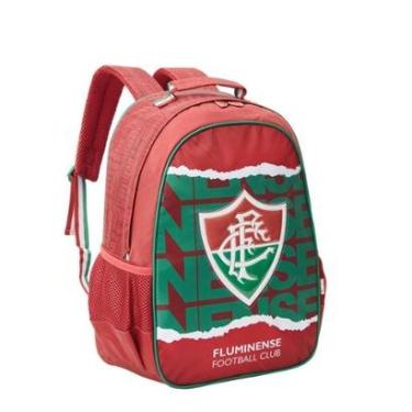 Imagem de Mochila Esportiva Escolar Futebol Fluminense Flu Tricolor Original-Unissex