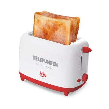 Imagem de Torradeira Elétrica 2 Fatias Telefunken Easytoast 2000, 220V