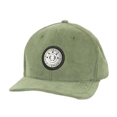 Imagem de Boné Element Aba Curva Treelogo 2.0 Solid WT26 Verde Militar, Camarone