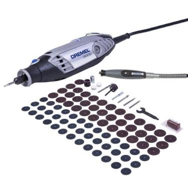 Imagem de Dremel Mini Retífica 3000 + 82 Acessórios 127V - DREMEL, 110V