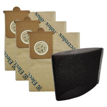 Imagem de Kit Saco e Filtro para Aspirador Electrolux Hidrovac 1300W CSEHV A2081