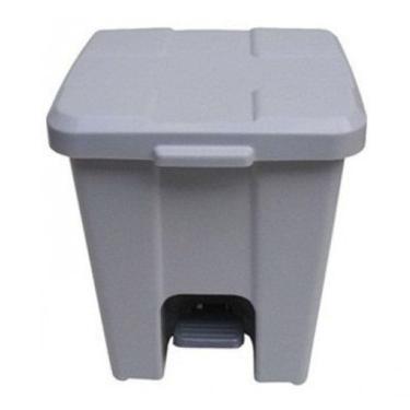 Imagem de Cesto Quadrado com Pedal 25l em Polipropileno Abertura com Pedal