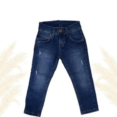 Imagem de Calça Jeans Infantil Masculina Ogochi Concept Skinny 02 A 08 - Ogochi 