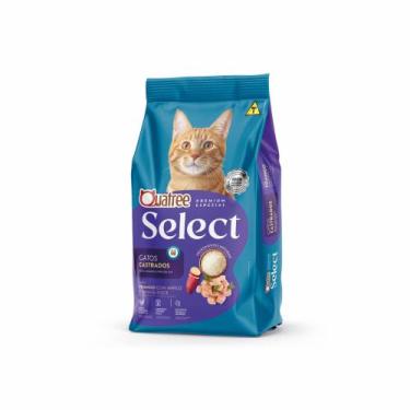 Imagem de Ração Seca Quatree Select Frango Arroz Gatos Castrados 10,1 kilos
