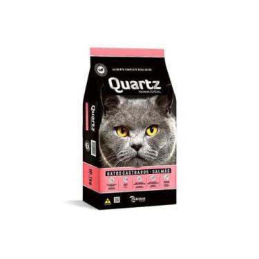 Imagem de Ração Gato Castrado Quartz Salmao 10,1kg